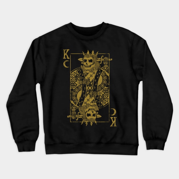 Suicide King Crewneck Sweatshirt by Deniart